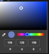 The Color Scheme Menu
